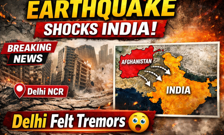 Earthquake Tremors Felt in North India After 5.8 Magnitude Quake in Afghanistan 3 Earthquake
