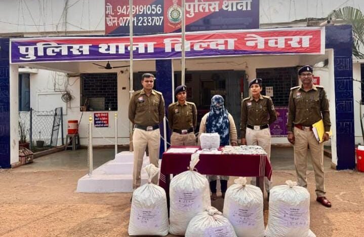 तिल्दा नेवरा में ऑपरेशन निश्चय के तहत पुलिस ने की बड़ी कार्रवाई गांजा, नशीली पदार्थ, चाकू, पिस्टल हुआ जब्त : क्षेत्र में शनसनी 3 ऑपरेशन निश्चय