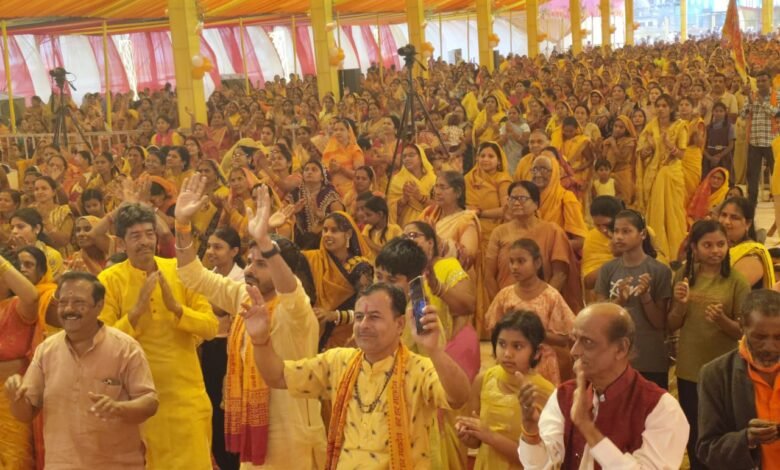 तिल्दा-नेवरा के BNB स्कूल मैदान में उमड़ा आस्था का सैलाब, धूमधाम से मनाया गया ‘प्रभु श्री राम जन्मोत्सव’ 5 IMG 20260203 WA0026 - IMG 20260203 WA0026