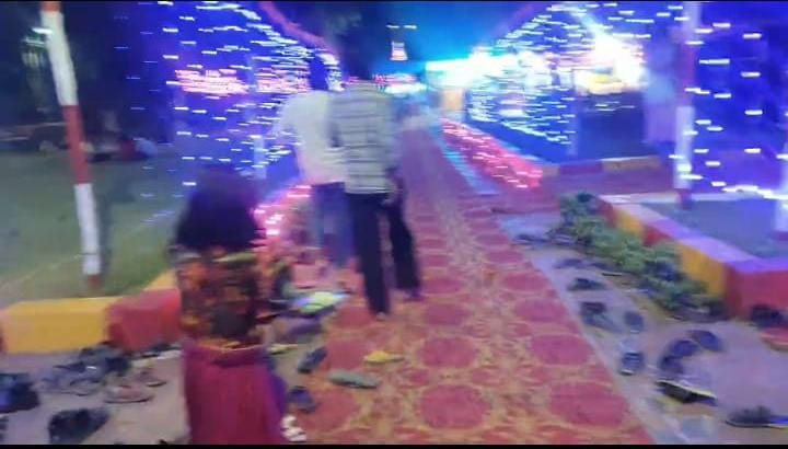 अल्ट्राटेक बैकुंठ मे श्रीहनुमान जन्मोत्सव हवन पूजन भजनकिर्तन सुंदरकांड दीपदान भोगभंडारे के साथ मना 14 अल्ट्राटेक