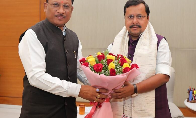 मुख्यमंत्री श्री साय ने भाजपा राष्ट्रीय अध्यक्ष श्री नितिन नवीन से की सौजन्य भेंट, स्थापना दिवस की दी शुभकामनाएं 3 IMG 20260407 WA0009 - IMG 20260407 WA0009