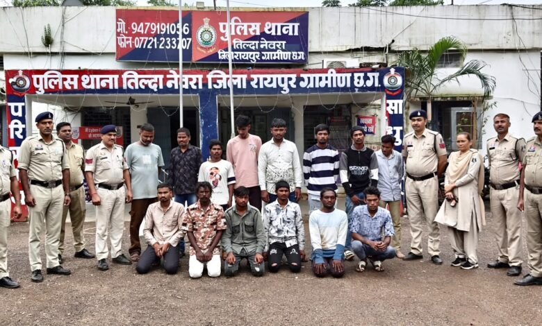 गणेश पर्व के पहले तिल्दा-नेवरा पुलिस का सख्त एक्शन शांति व्यवस्था बिगाड़ने की आशंका वाले 14 असामाजिक तत्व जेल भेजे गए 5 IMG 20260913 WA0008 - IMG 20260913 WA0008