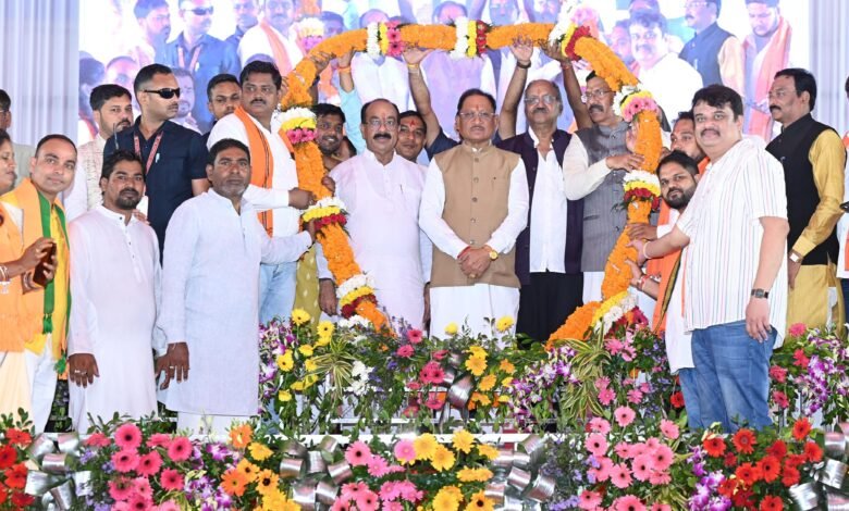 मुख्यमंत्री ने नगर निगम बीरगांव मे किया 135 करोड़ रुपये से अधिक के विकास कार्यों का लोकार्पण-भूमिपूजन, 110 करोड़ के नए विकास कार्यों की घोषणा 5 IMG 20260923 WA0011 - IMG 20260923 WA0011