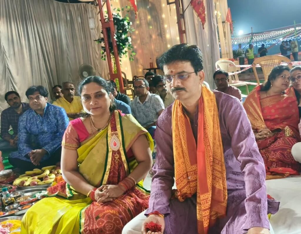 अल्ट्राटेक बैकुंठ मे मां दुर्गा के नौ रूपों की पुजा सांस्कृतिक कार्यक्रमों गरबा व भोग भंडारा के साथ की गई विदाई 16 IMG 20261022 WA0002 - IMG 20261022 WA0002