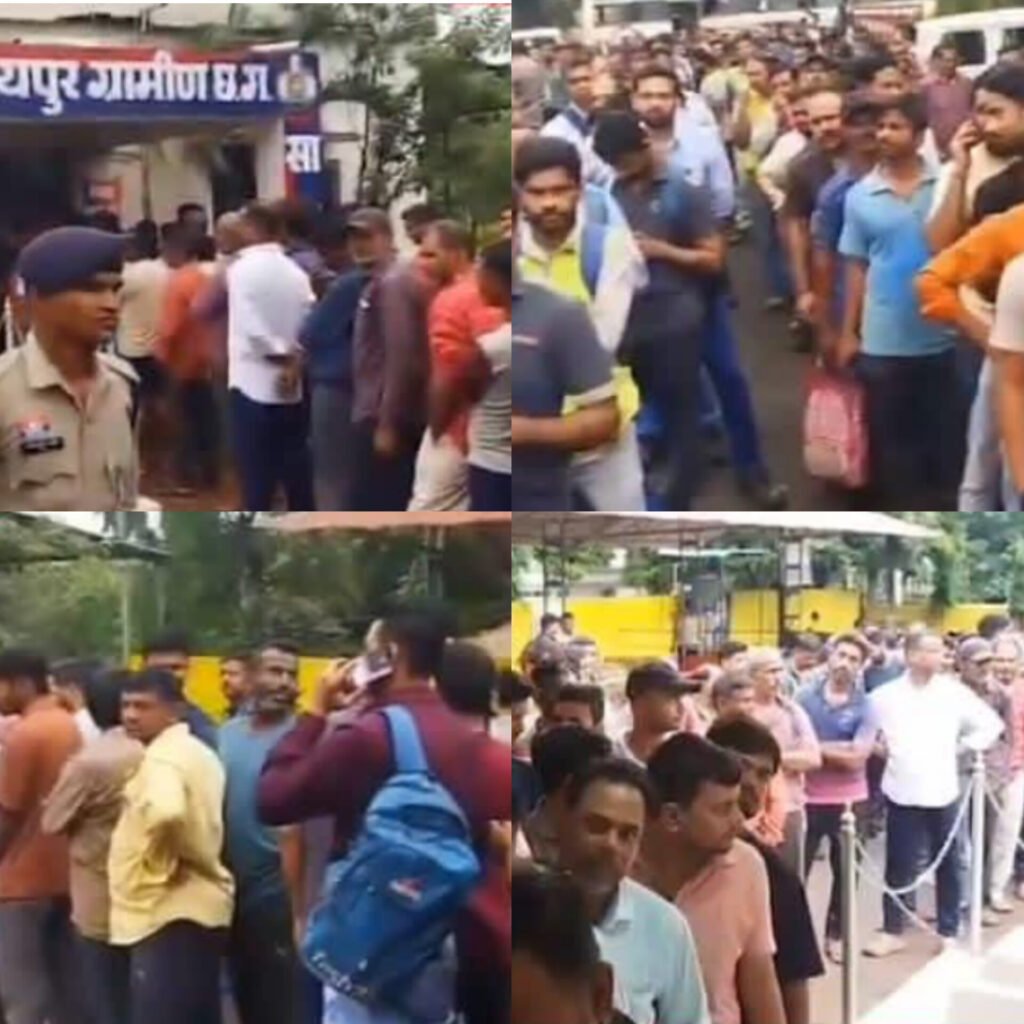 ब्रेकिंग : रायपुर ग्रामीण पुलिस का विशेष सत्यापन अभियान हुआ शुरू थाने मे लगी लंबी कतार संदिग्ध व्यक्ति की खैर नहीं 10 तिल्दा-नेवरा