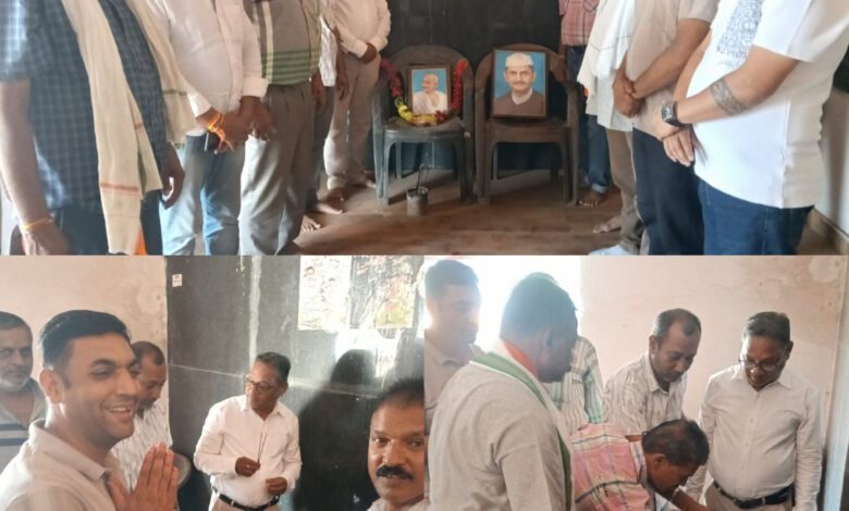 तिल्दा-नेवरा में राष्ट पिता महात्मा गांधी (बापूजी)जी की जयंती कांग्रेसियों के द्वारा मनाई गई 3 InShot 20261002 180258397 - InShot 20261002 180258397