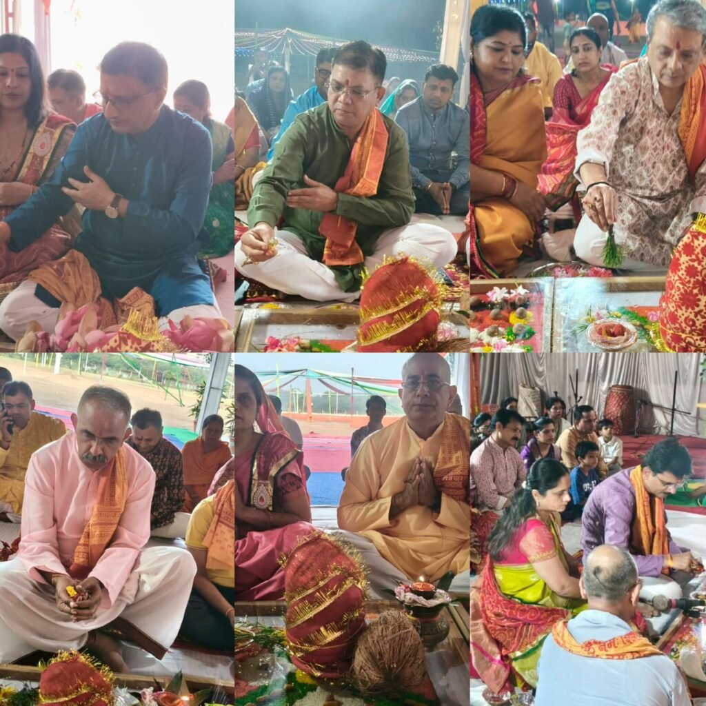 अल्ट्राटेक बैकुंठ मे मां दुर्गा के नौ रूपों की पुजा सांस्कृतिक कार्यक्रमों गरबा व भोग भंडारा के साथ की गई विदाई 18 InShot 20261022 151136818 - InShot 20261022 151136818