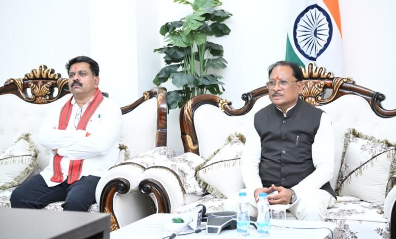 मुख्यमंत्री श्री विष्णु देव साय ने अंबिकापुर - दिल्ली - कोलकाता हवाई यात्रा का किया वर्चुअल शुभारंभ 3 अंबिकापुर - दिल्ली - कोलकाता हवा