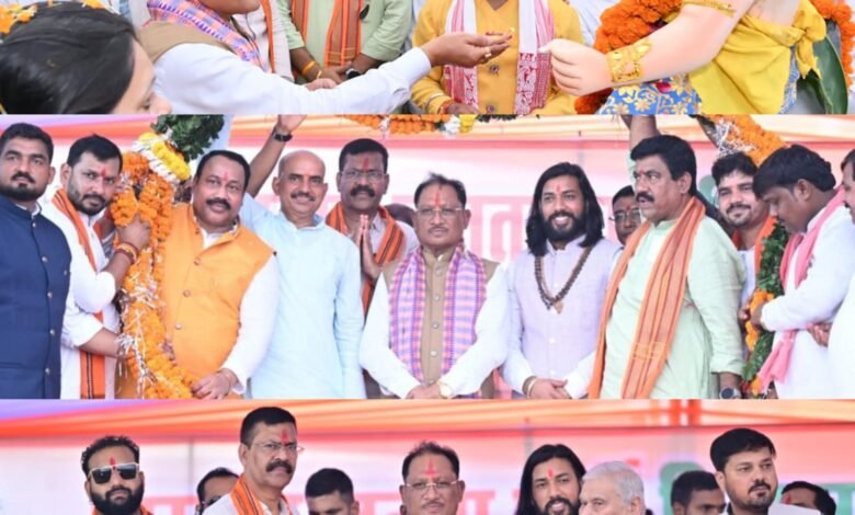 बीरगांव में भगवान विश्वकर्मा पूजा एवं किसान-मजदूर सम्मान समारोह में शामिल हुए मुख्यमंत्री श्री साय 3 रायपुर