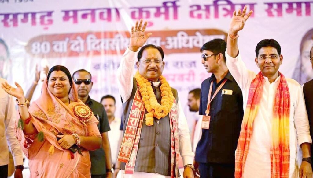 मुख्यमंत्री श्री विष्णु देव साय ने मनवा कुर्मी क्षत्रिय समाज के महाधिवेशन में हुए शामिल 4 img 20260222 wa00081338531824474489113 - img 20260222 wa00081338531824474489113