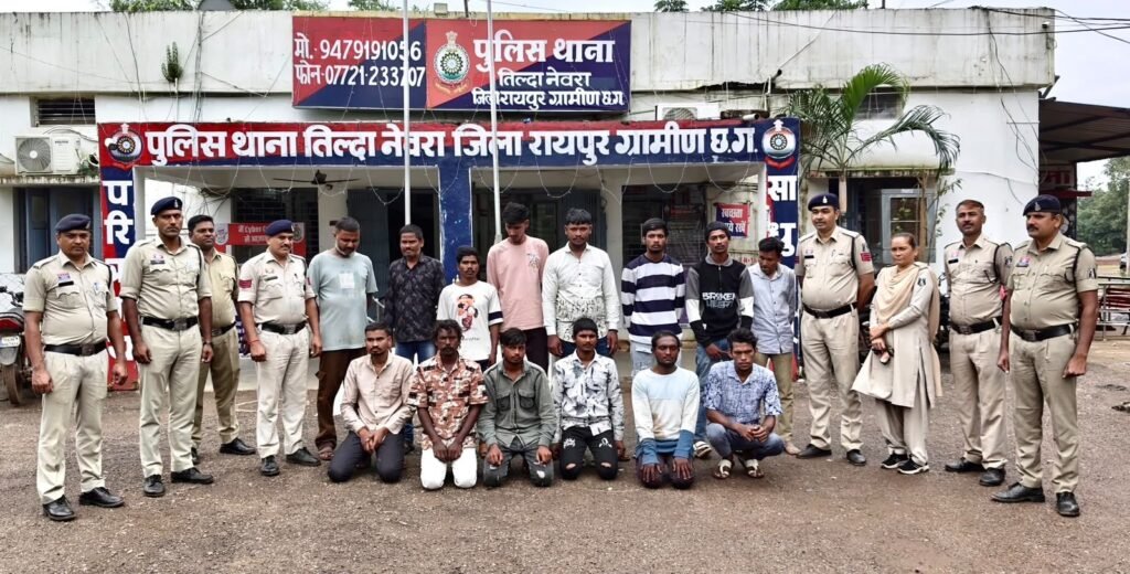 गणेश पर्व के पहले तिल्दा-नेवरा पुलिस का सख्त एक्शन शांति व्यवस्था बिगाड़ने की आशंका वाले 14 असामाजिक तत्व जेल भेजे गए 7 img 20260913 wa00085436724392582298639 - img 20260913 wa00085436724392582298639