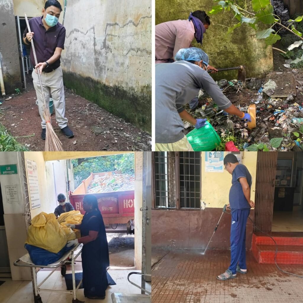 आज 02 अक्टूबर के अवसर पर CHC तिल्दा नेवरा में चला विशेष स्वच्छता अभियान 4 img 20261002 wa00077276421159531045992 - img 20261002 wa00077276421159531045992